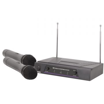 VH2 DUAL HANDHELD MIC VHF WRLS SYSTEM 174.1+175.0