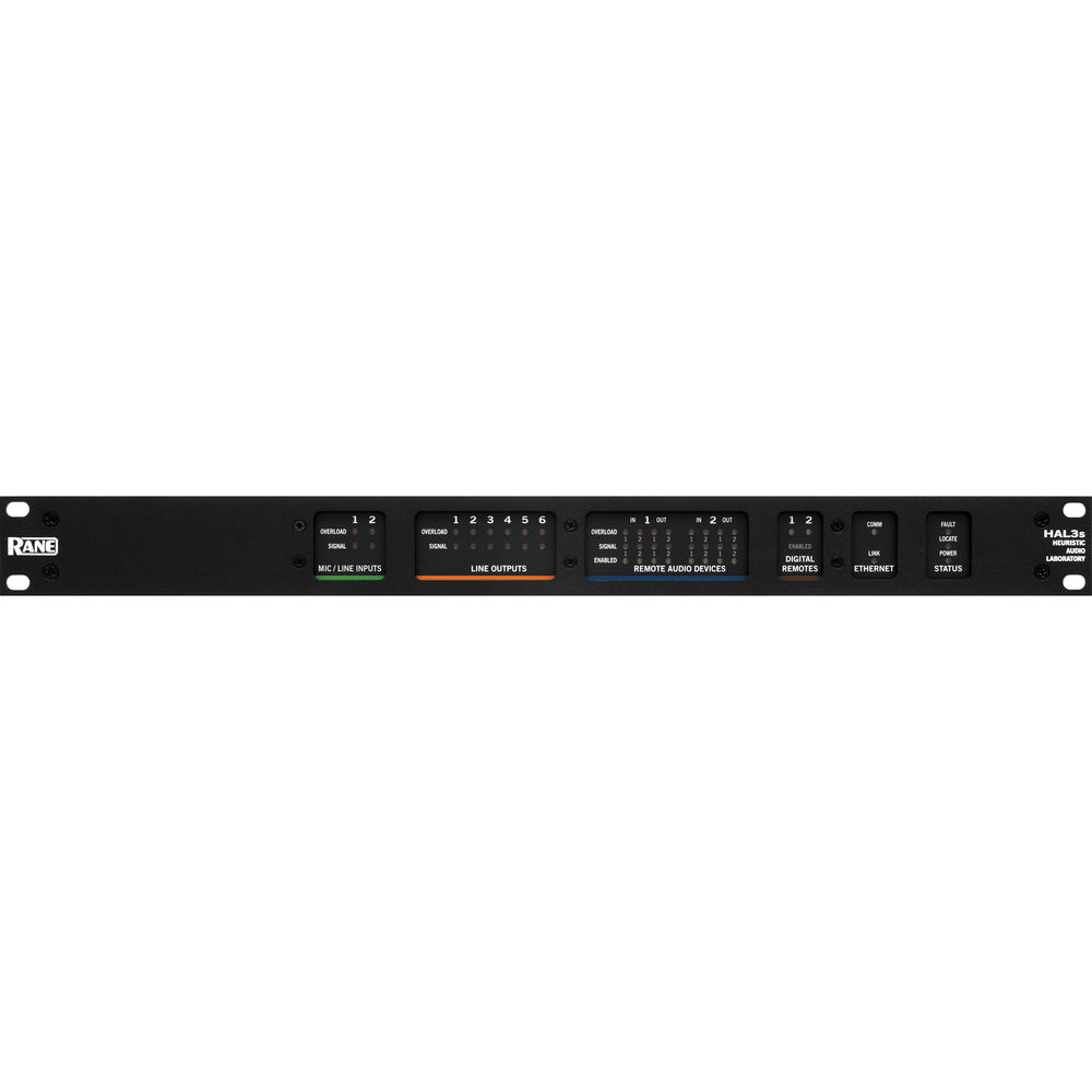 Rane Commercial HAL3s Audio Digital Multiprocessor - Image 3