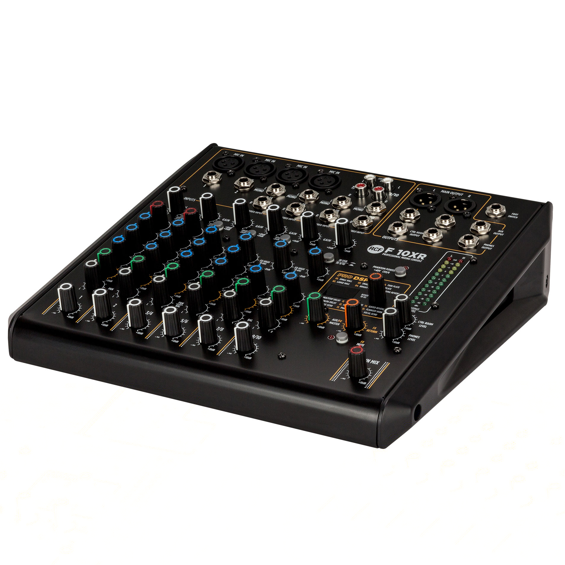 RCF F 10XR 10-Channel Mixer with Multi-FX and Recording - Image 2