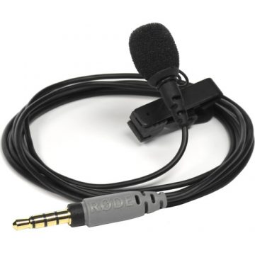 RODE SmartLav+ Lavalier Condenser Microphone for Smartphones