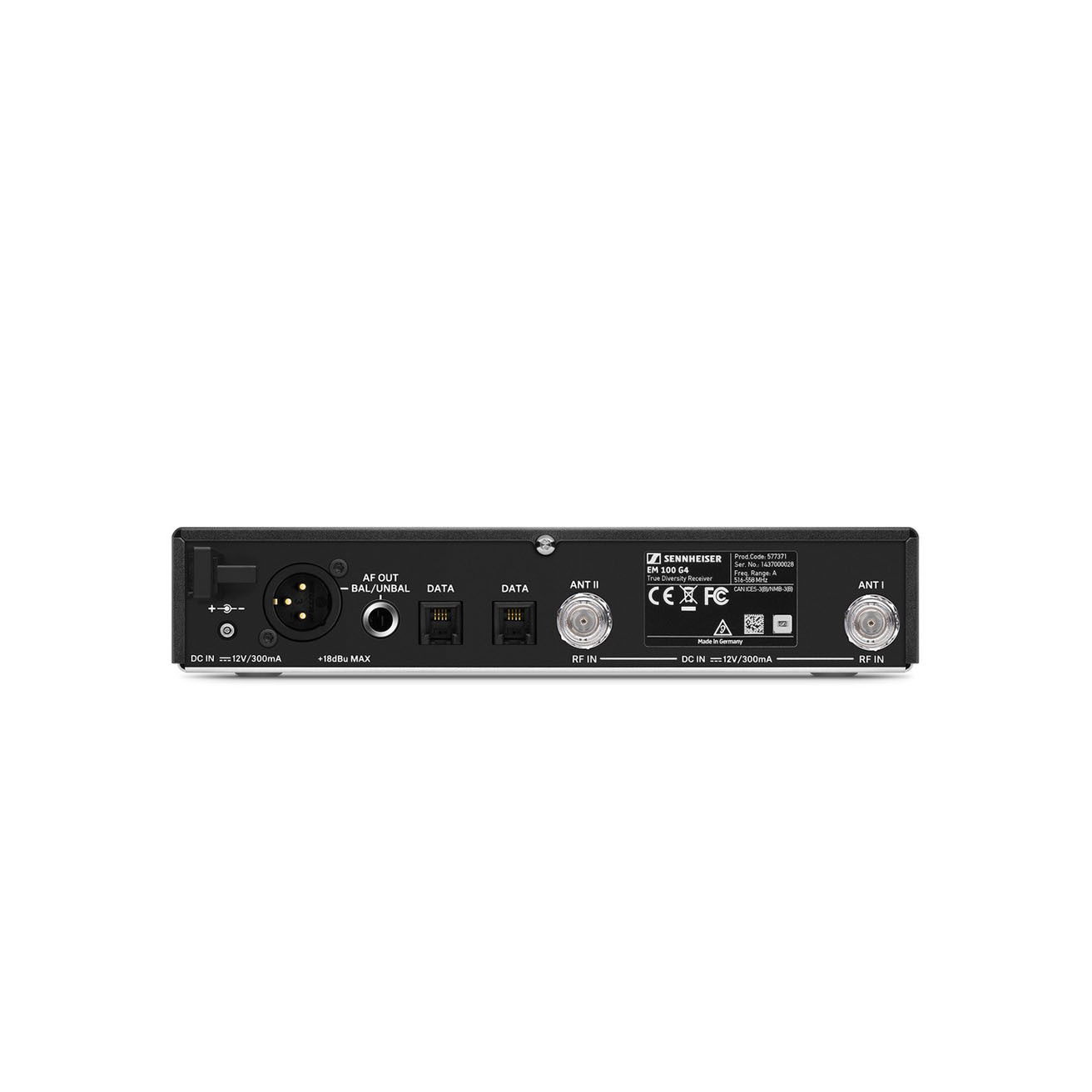 SENNHEISER EM 100 G4-D Wireless Rack Receiver - Image 2