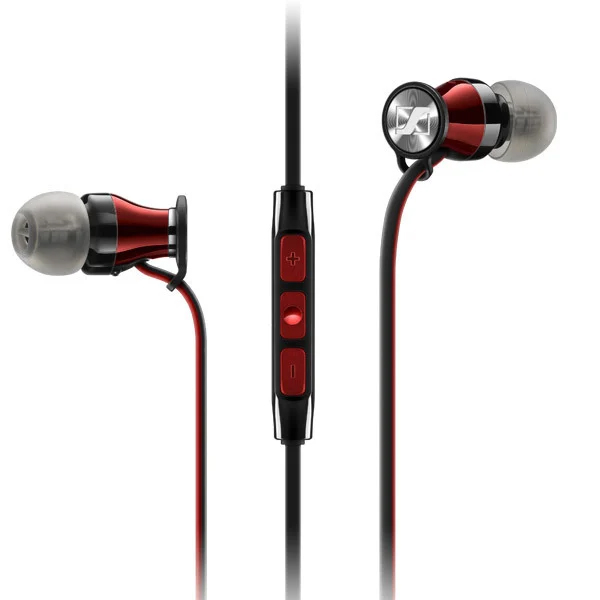 SENNHEISER M2 IEI Momentum In Earphones (iOS version Red)