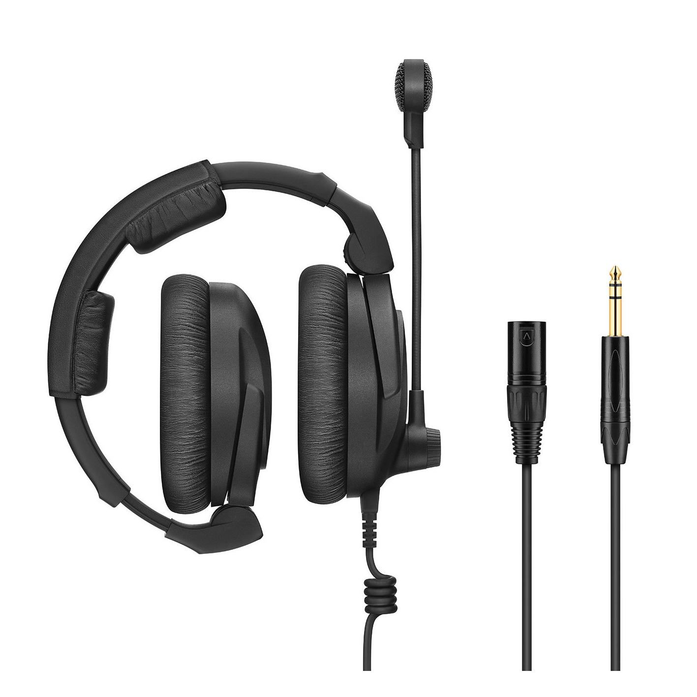 Sennheiser HMD 300-XQ-2 Broadcast Headset. Cable with XLR3 ad 1/4"jack - Image 3