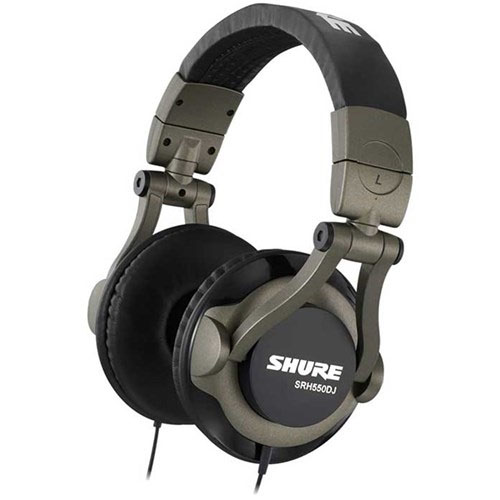 Shure SRH550DJ Professional Quality DJ Headphones