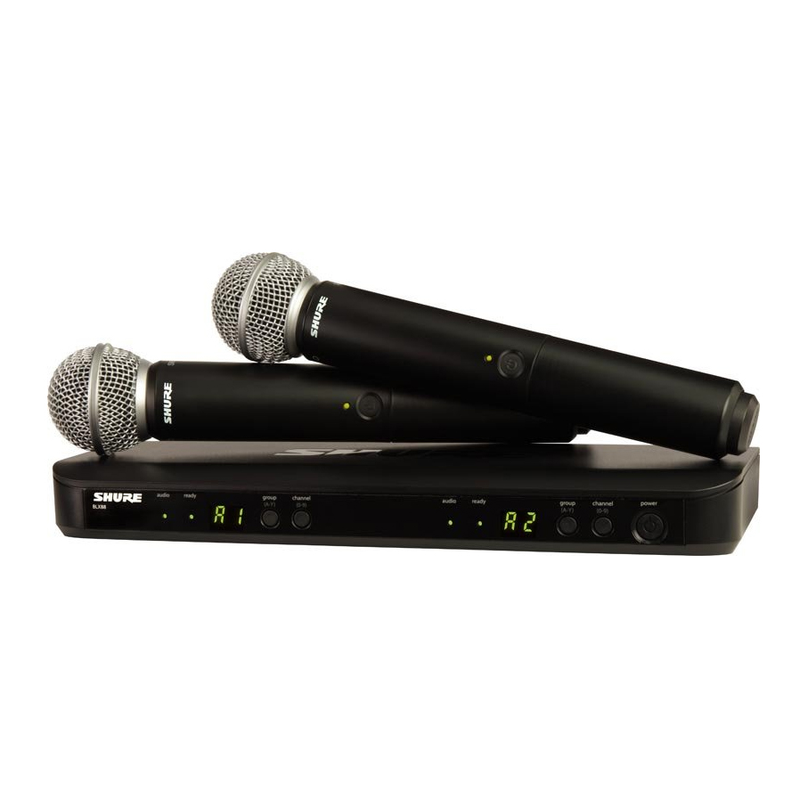 Shure BLX288/SM58 SM58 Dual Wireless System