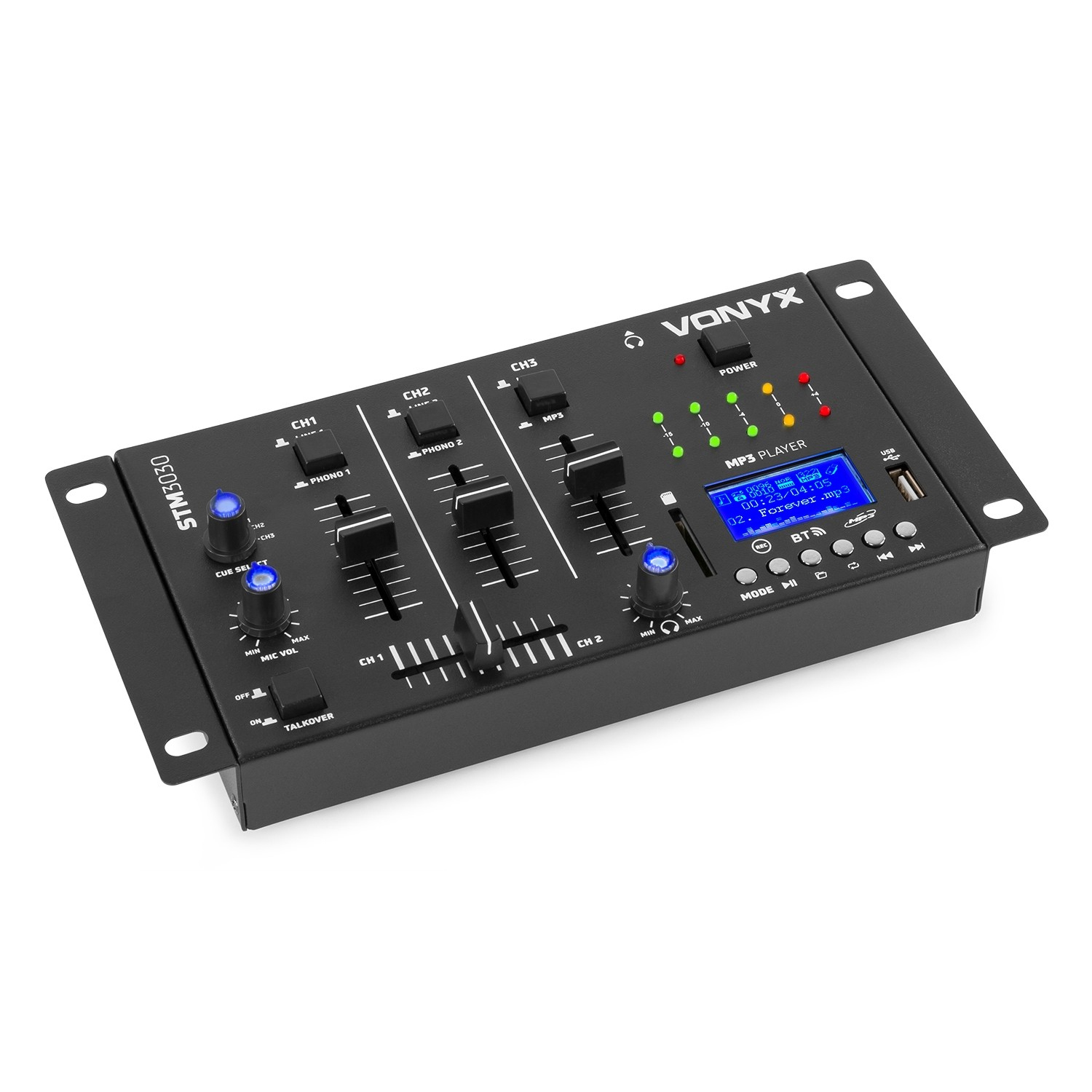 STM3030 4CH MIXER BT/MP3/USB/REC - Image 2