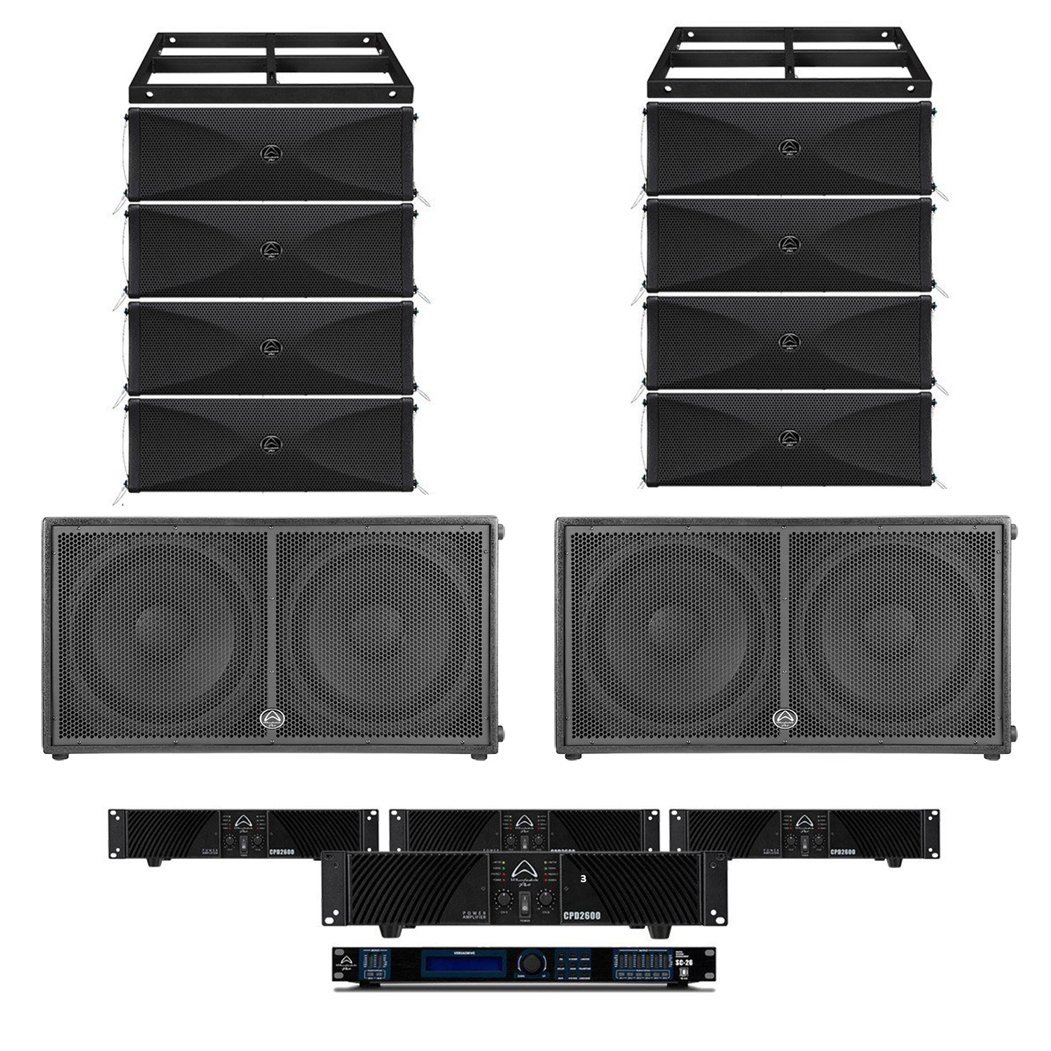 Wharfedale WLA 28 LINE ARRAY PACKAGE Son Sound