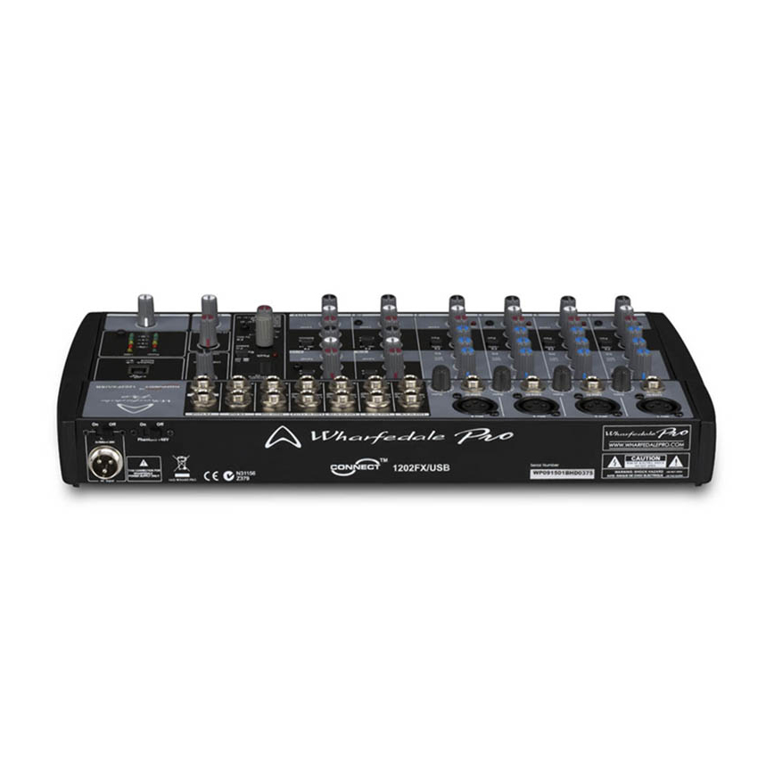 Wharfedale Connect 1202FX/USB 12-Channel Mixer - Image 3