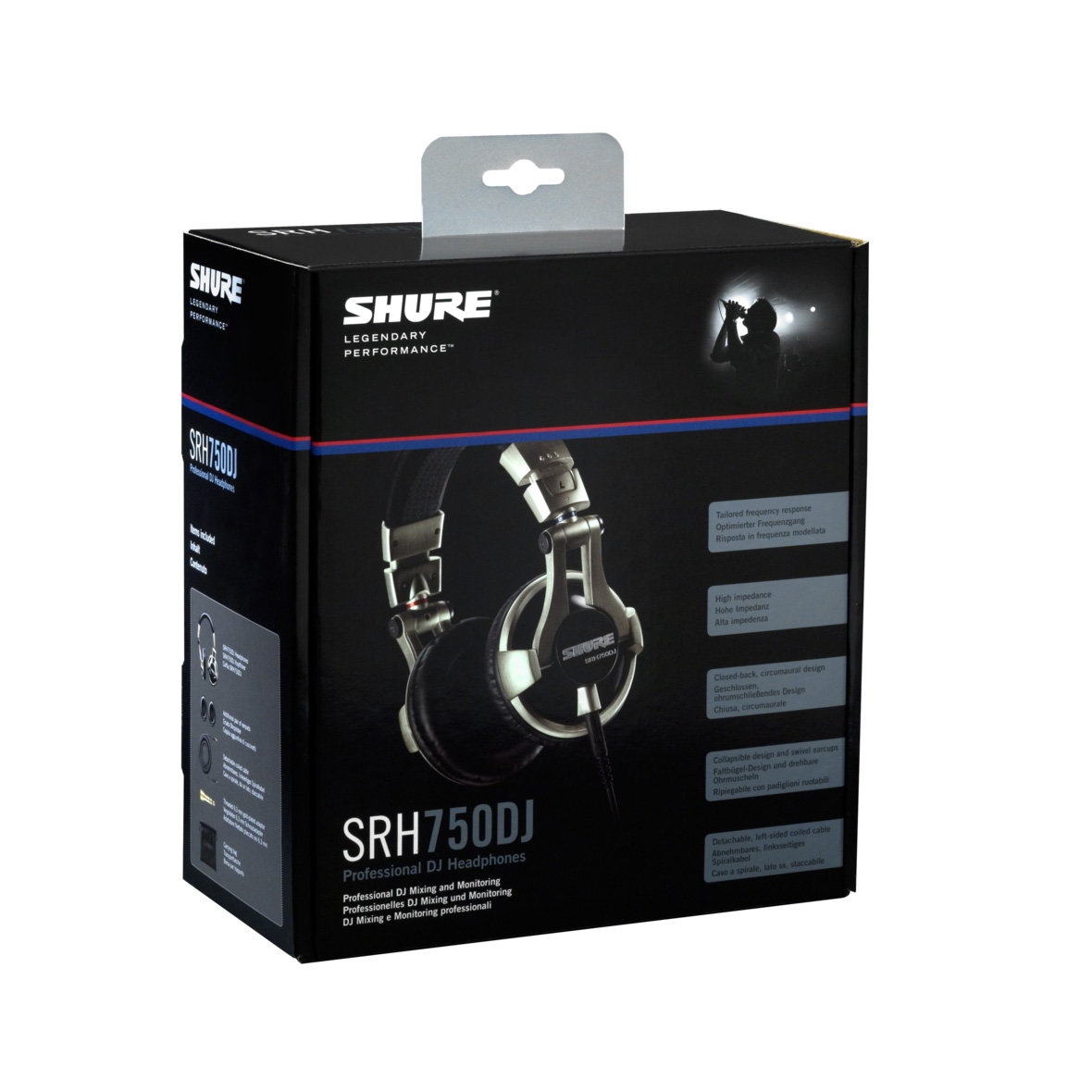 Shure SRH750DJ Professional DJ Headphones - Image 4