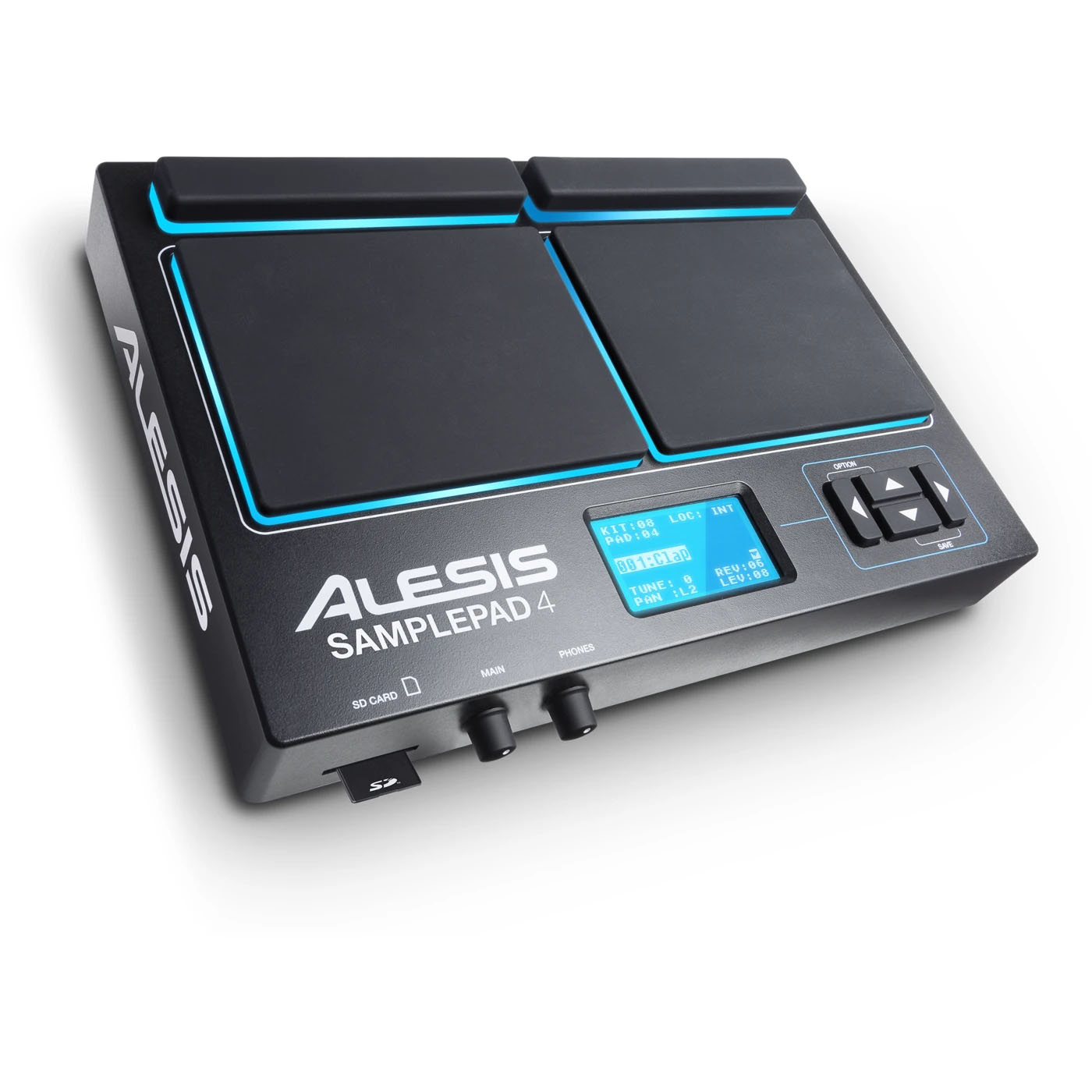 Alesis Sample Pad 4 Compact 4-Pad Percussion and Sample Triggering Instrument - Image 3