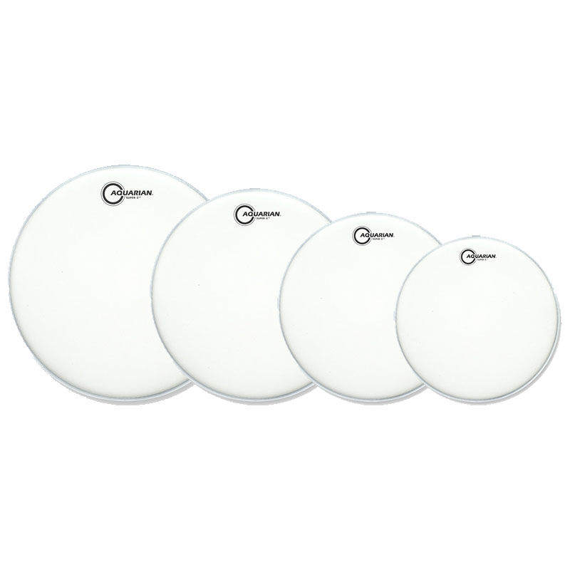 Aquarian Super-2 Series Texture Coated Drumhead 8" 10" 12" 13" 14" 16"