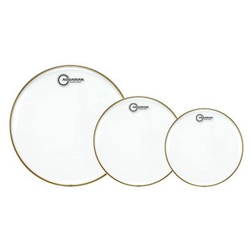Aquarian Classic Clear Drumhead prepack 10" 12" 16"