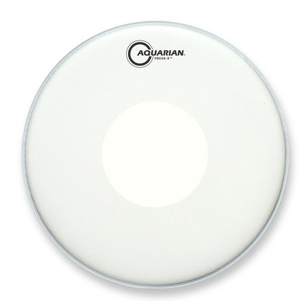 Aquarian Focus-X Series Coated Drumhead with Power Dot 14"