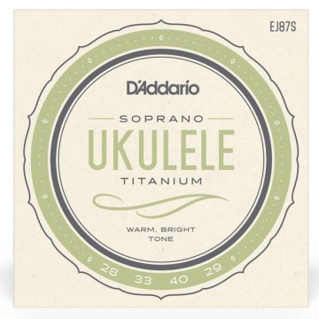 D'Addario EJ87S Pro-Arte Titanium Soprano Ukulele Strings