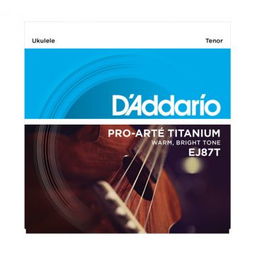 D'Addario EJ87T Pro-Arte Titanium Tenor Ukulele Strings