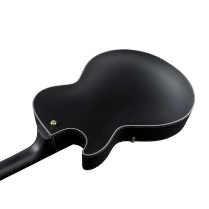 Ibanez AG85 Artcore Expressionist - Black Flat - Image 2
