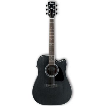 Ibanez AW84CE-WK Artwood Series Dreadnought