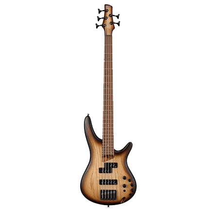 Ibanez SR655E Bass Guitar - Natural Browned Burst Flat