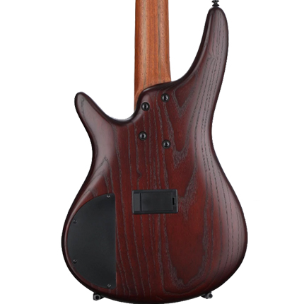 Ibanez SR655E Bass Guitar - Natural Browned Burst Flat - Image 2