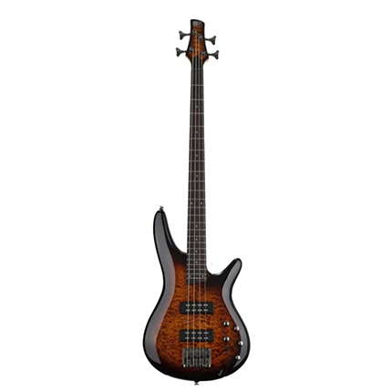 Ibanez Standard SR400EQM Bass Guitar - Dragon Eye Burst