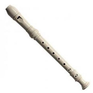 Mason AL-710 Descant Soprano Recorder, White