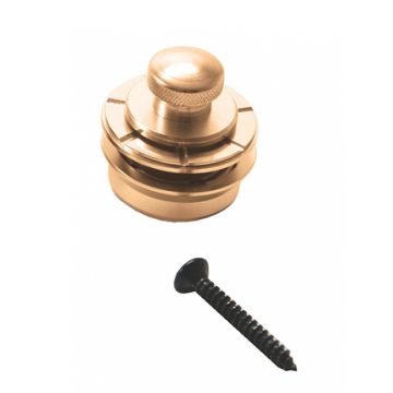 On-Stage NSL7200G Solid Brass Strap Lock (Gold)