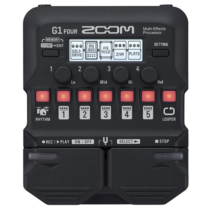 Zoom G1 Four Multi-effects Processor