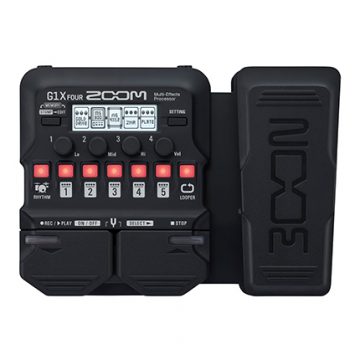 Zoom G1X FOUR Multi-effects Processor with Expression Pedal