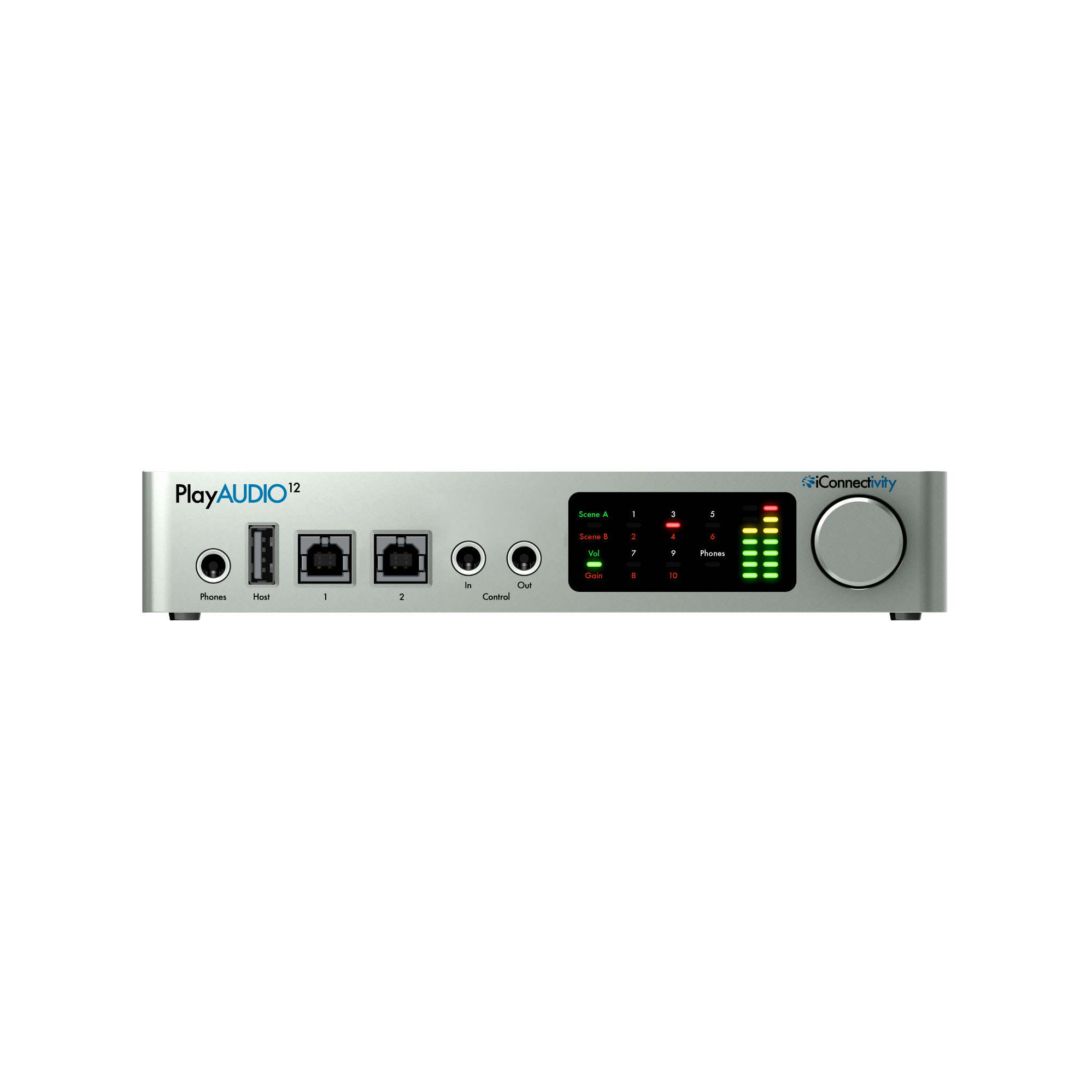 iConnectivity PlayAUDIO12 Dual-USB Audio and MIDI Interface for 