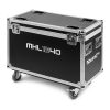 MHL1240 LED MOVING HEAD ZOOM 12X40W 2 PIECES IN FLIGHTCASE